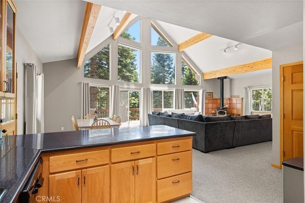 Dining room, Fireplace, Interior, Living room