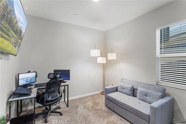 Home Office, Interior, Recessed Lighting