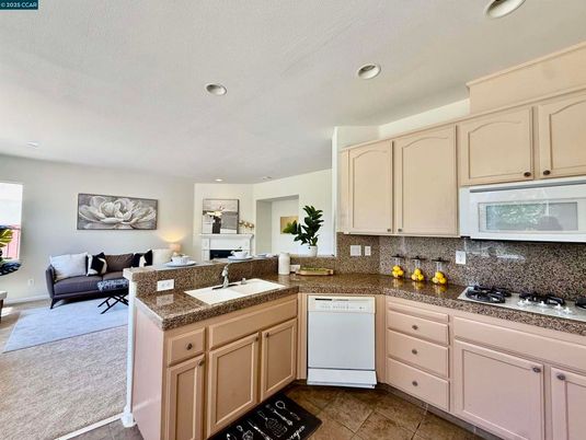 Interior, Kitchen, Living room, Recessed Lighting