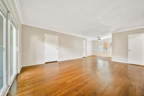 Empty room, Interior, Wood Texture Flooring