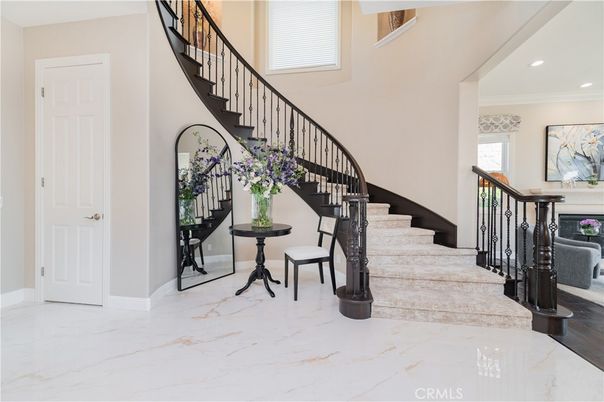 Interior, Marble, Recessed Lighting