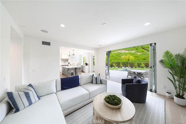 Interior, Kitchen, Living room, Pendant Lights, Recessed Lighting, Wood Texture Flooring