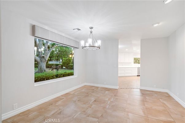 Empty room, Interior, Kitchen, Pendant Lights, Recessed Lighting