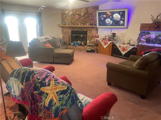 Fireplace, Interior, Living room, Stone Walls