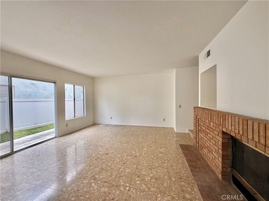 Empty room, Fireplace, Interior
