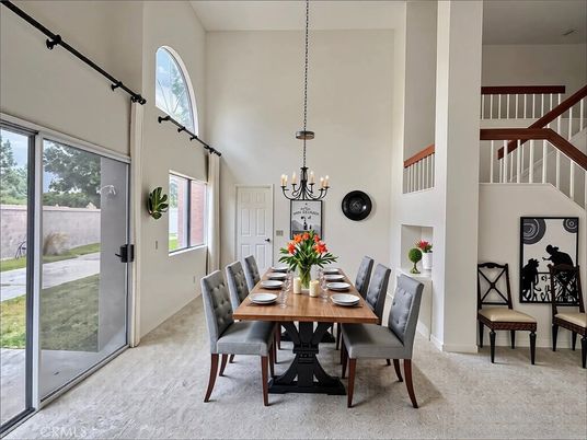 Chandelier, Dining room, Interior