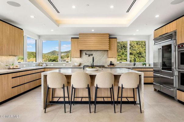 Interior, Kitchen, Recessed Lighting, Stainless Steel Appliances