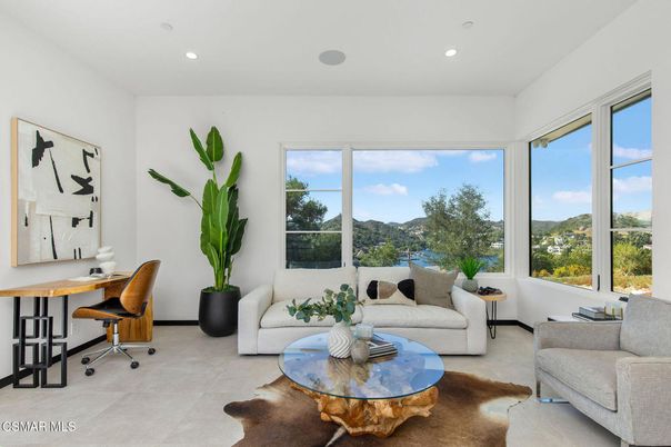 Home Office, Interior, Living room, Recessed Lighting