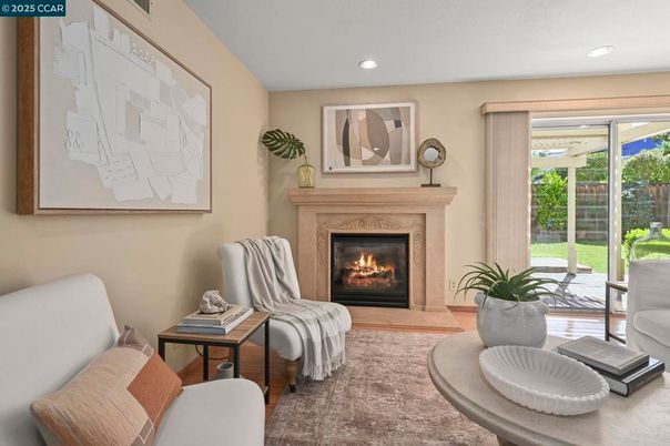 Fireplace, Interior, Recessed Lighting