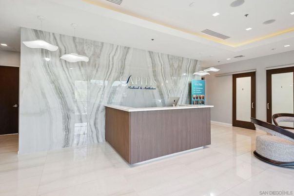 Interior, Marble Walls, Recessed Lighting