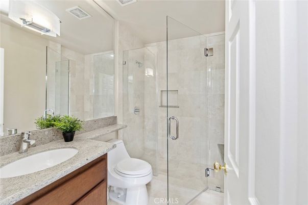 Bathroom, Glass Shower, Interior