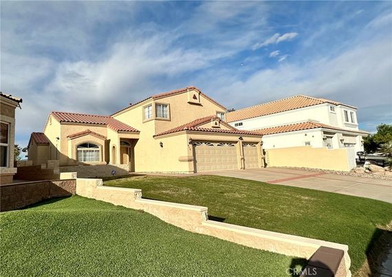 Attached, Backyard, Exterior, Facade, Mediterranean