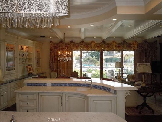 Chandelier, Interior, Recessed Lighting