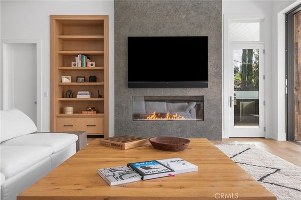 Fireplace, Interior, Wood Texture Flooring