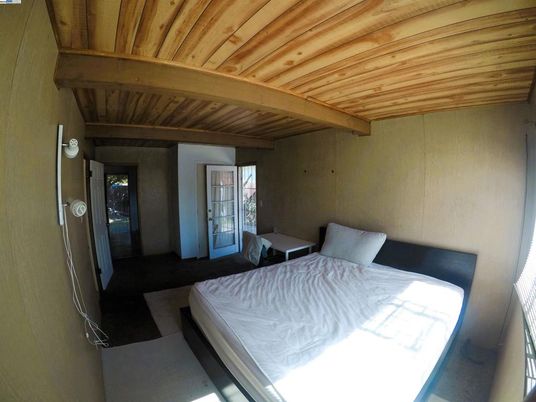Bedroom, Interior, Wooden Beams, Wooden Ceilings