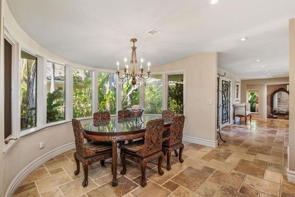 Chandelier, Dining room, Interior, Recessed Lighting