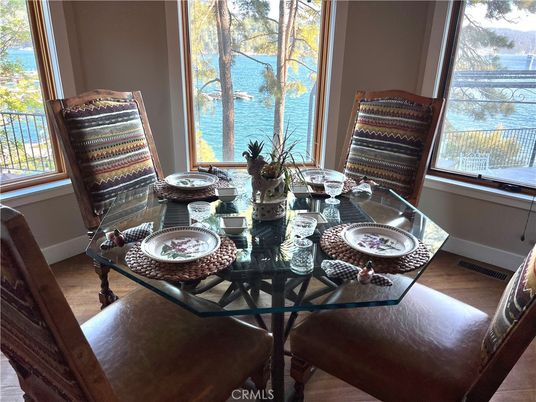 Dining room, Interior, Water, Wood Texture Flooring