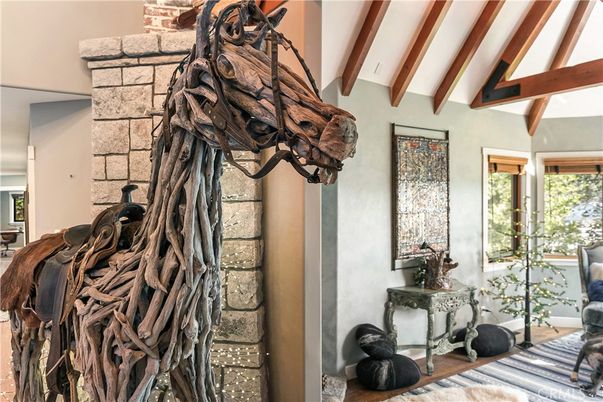 Interior, Wooden Beams