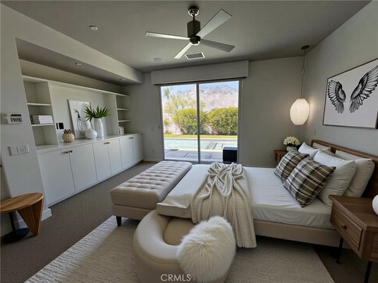 Bedroom, Interior, Pendant Lights, Recessed Lighting