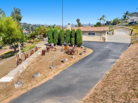Backyard, Detached Garage, Exterior