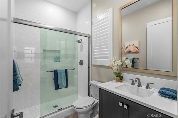 Bathroom, Glass Shower, Interior