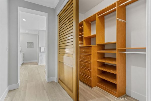 Interior, Recessed Lighting, Walk-in Closets, Wood Texture Flooring