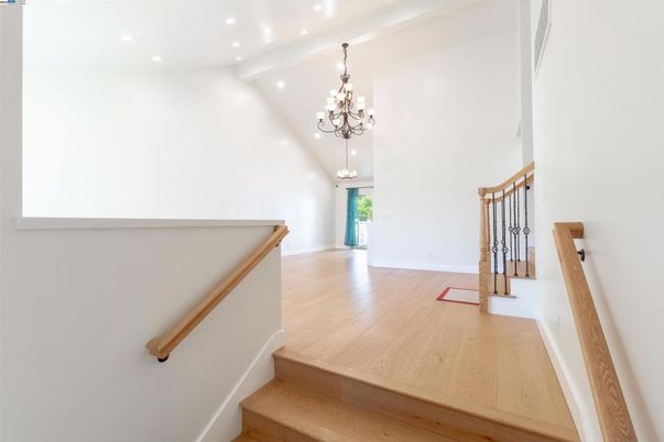 Chandelier, Interior, Recessed Lighting, Wood Texture Flooring