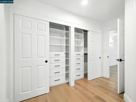 Interior, Recessed Lighting, Walk-in Closets, Wood Texture Flooring