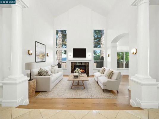 Fireplace, Interior, Living room, Wood Texture Flooring