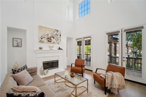 Fireplace, Interior, Living room, Wood Texture Flooring