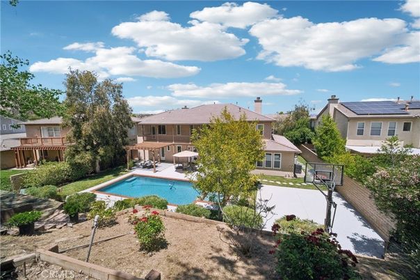 Exterior, Pool, Solar Panels