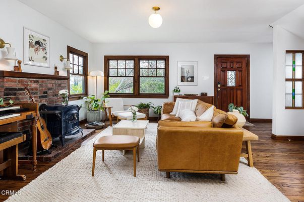 Fireplace, Interior, Living room, Piano, Wood Texture Flooring