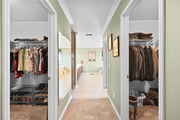 Interior, Walk-in Closets