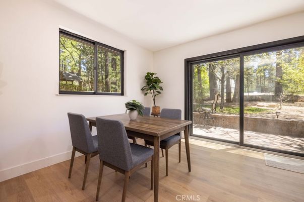 Dining room, Interior, Wood Texture Flooring
