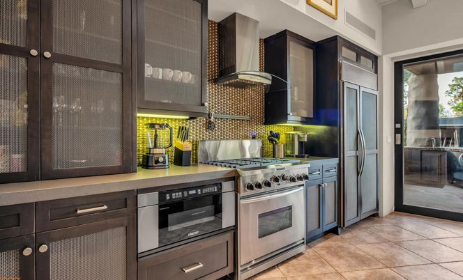 Interior, Kitchen, Stainless Steel Appliances