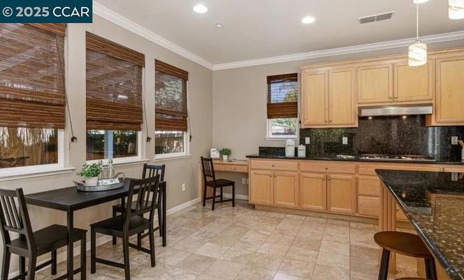 Dining room, Interior, Kitchen, Pendant Lights, Recessed Lighting