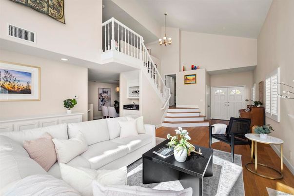 Chandelier, Interior, Living room, Recessed Lighting, Wood Texture Flooring