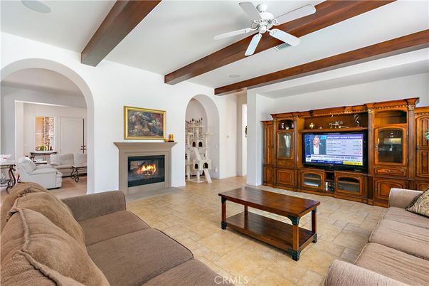 Fireplace, Interior, Living room, Wooden Beams