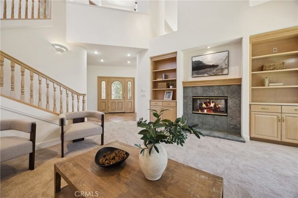 Fireplace, Interior, Recessed Lighting