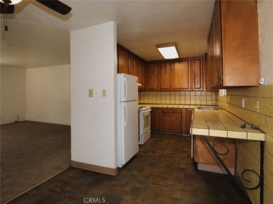 Interior, Kitchen, Tile Countertops