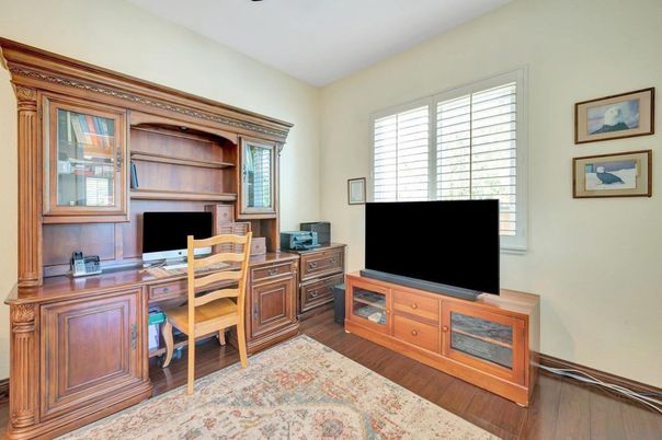 Home Office, Interior, Wood Texture Flooring