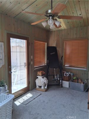 Fitness Equipment, Interior, Wooden Ceilings, Wooden Walls