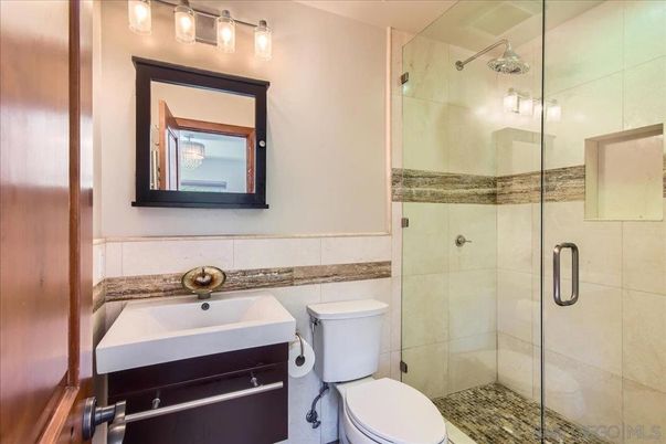 Bathroom, Glass Shower, Interior
