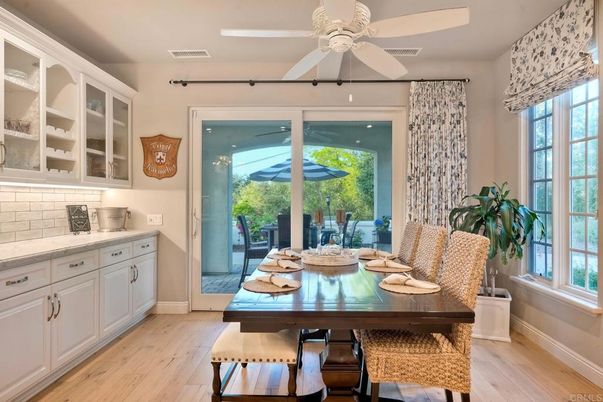Dining room, Interior, Wood Texture Flooring