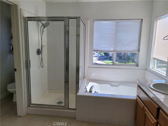 Bathroom, Glass Shower, Interior, Tile Countertops