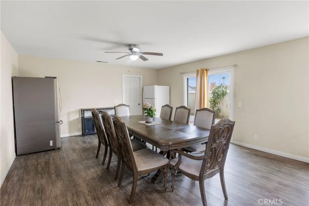 Dining room, Interior, Wood Texture Flooring