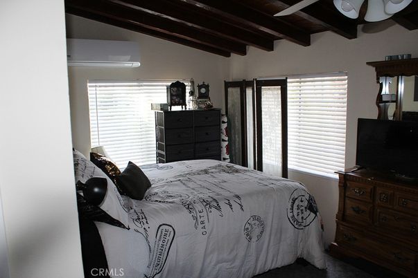 Bedroom, Interior, Wooden Beams, Wooden Ceilings