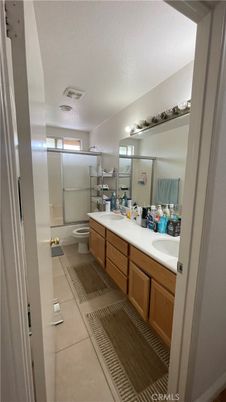 Bathroom, Dual Sink Vanities, Glass Shower, Interior