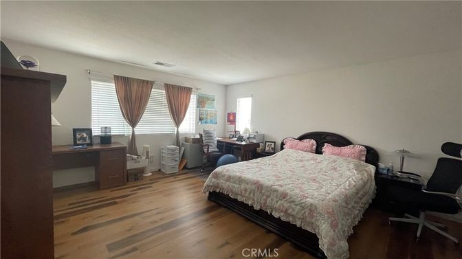 Bedroom, Home Office, Interior, Wood Texture Flooring