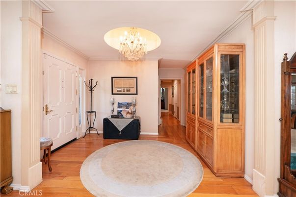 Chandelier, Interior, Wood Texture Flooring